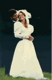 Cherise and her Groom