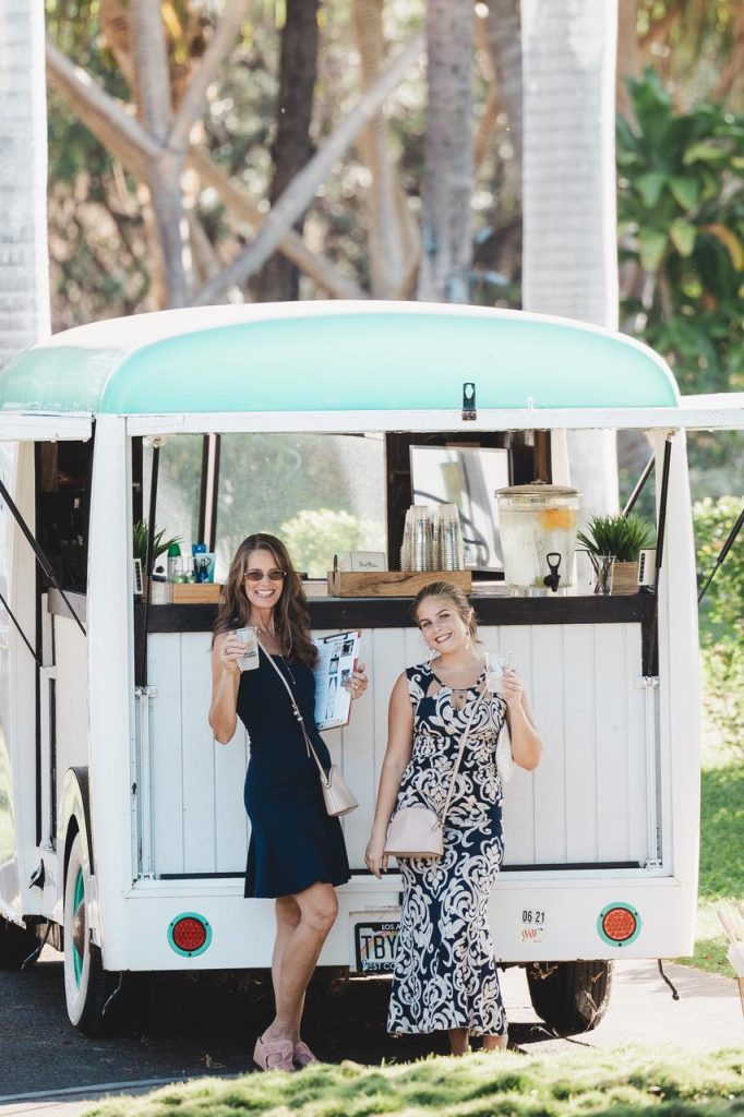 Cherise & Mele - ready for the ceremony to begin.  photo by Tara Lee Photography